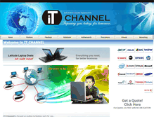 Tablet Screenshot of itchannel.co.za